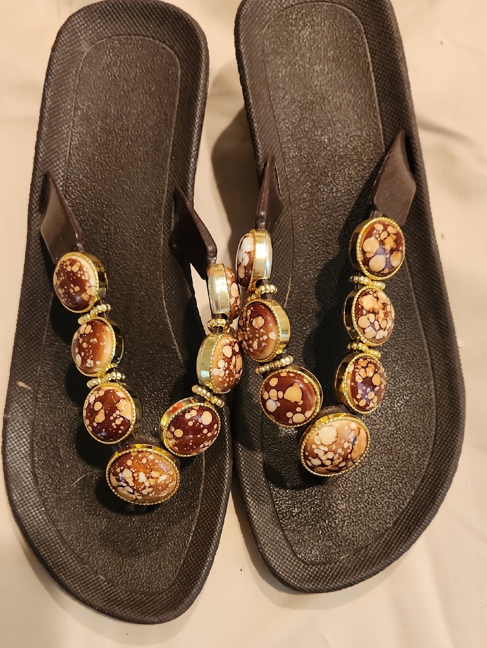 Btown Thong With Stones On Band